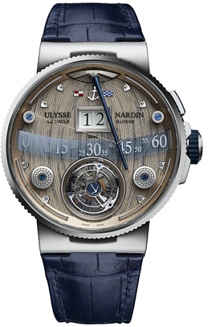 Review Ulysse Nardin 6300-300 / GD Complications Grand Deck Marine Tourbillon replica watch - Click Image to Close